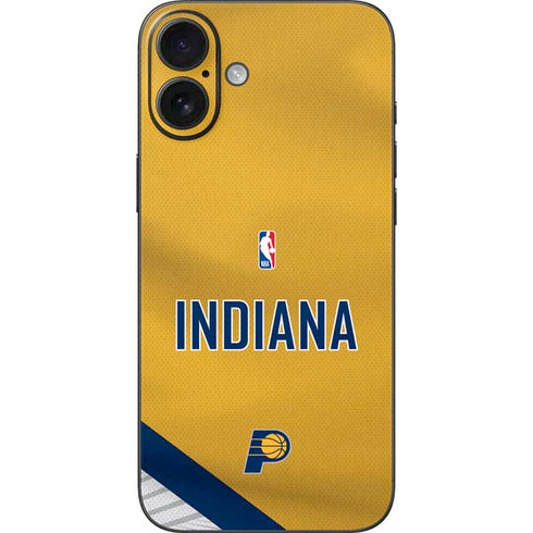 NBA Indiana Pacers Jersey iPhone 16 Plus Skin
